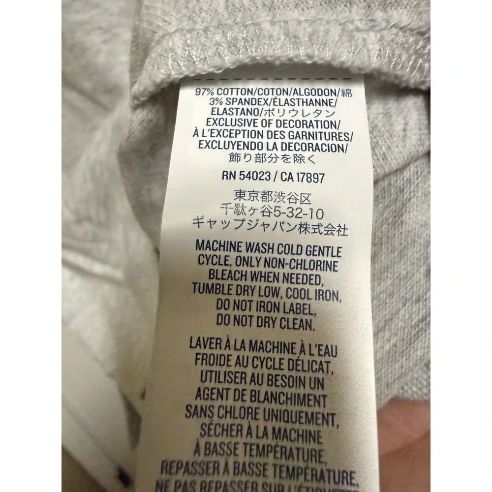 Old Navy Girls Long Sleeve Uniform‎ Polo Shirt Heather Gray Size L 10-12 NEW